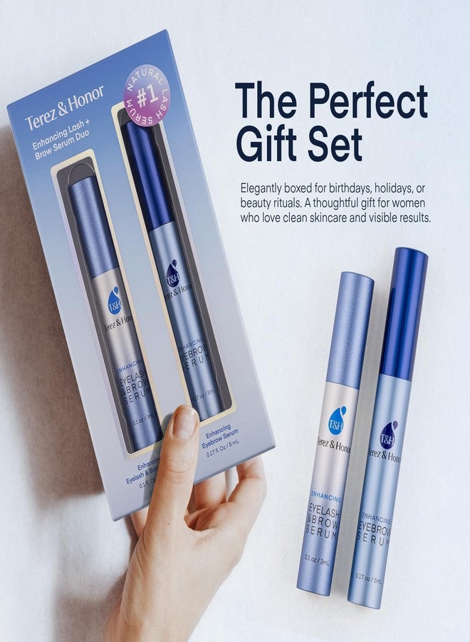 تيريز آند أونر سيروم تيريز آند هونور المتطور لتعزيز الرموش والحواجب (عبوة ثنائية من سيروم الرموش والحواجب) - Image 3